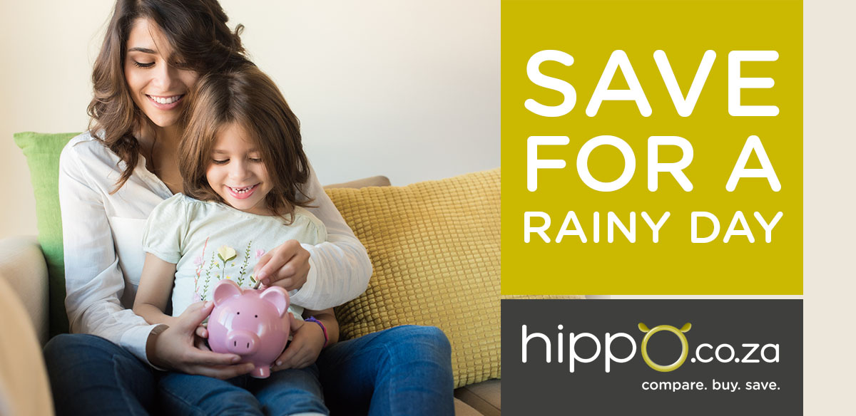 Save for a Rainy Day | Savings Accounts | Hippo.co.za