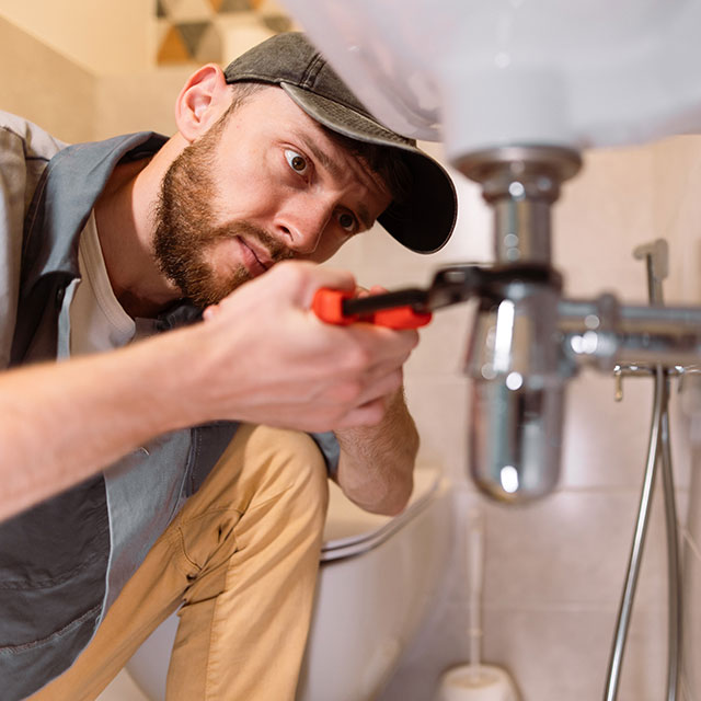 Close up shot of plumber fixing pipes | Assist benefits | Hippo.co.za insurance partner